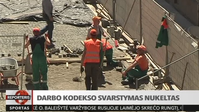 Iš Seimo darbotvarkės išbrauktas naujojo Darbo kodekso svarstymas