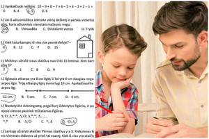 Antrokų uždavinių suglumintas tėvas net paprašė protingų draugų pagalbos