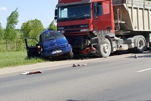 Baisi avarija Panevėžio r.: žuvo vaikas ir moteris