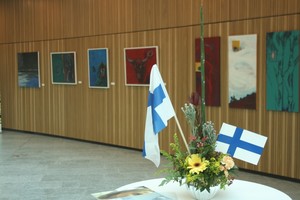 Suomijos nepriklausomybės šimtmečio proga – suomių dailininko paroda Vilniuje