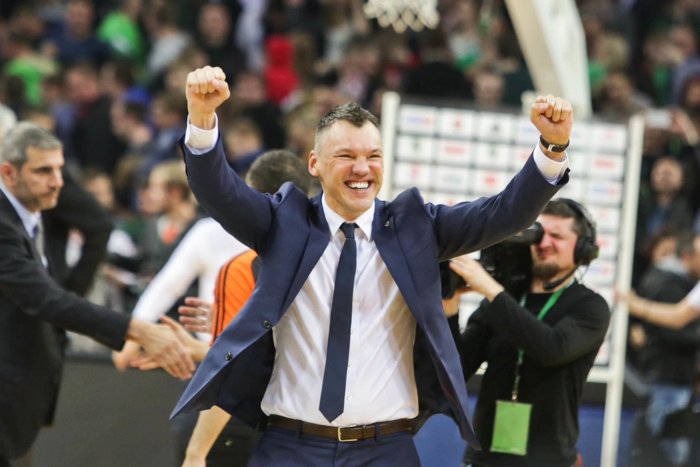 "Žalgirio" ekipos treneris Šarūnas Jasikevičius