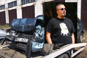 Į avariją pakliuvęs Andrius Užkalnis: „Esu sukrėstas“