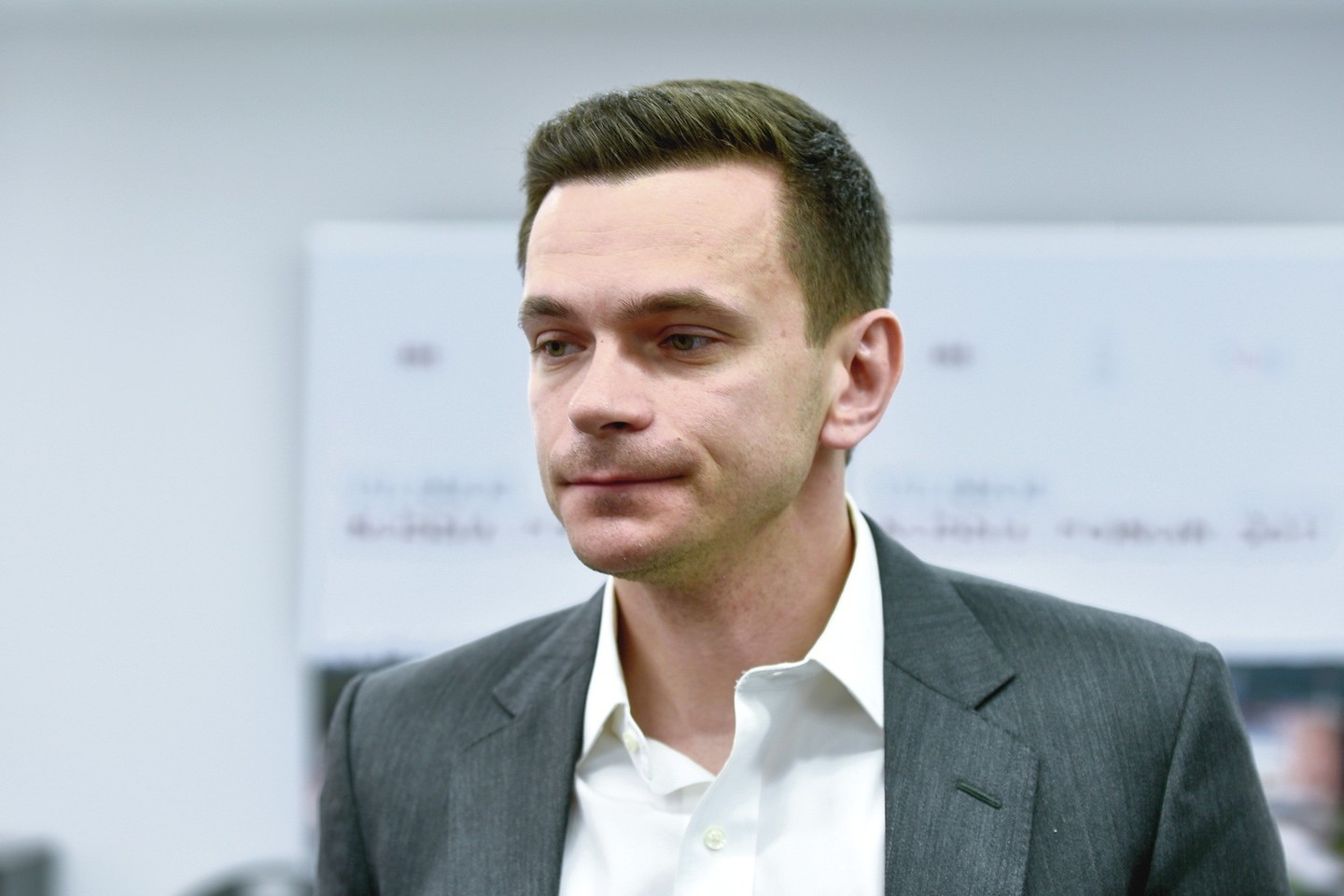 I.Jašinas perspėjo apie pavojus, kurie tyko opozicijos.<br> V.Ščiavinsko nuotr.