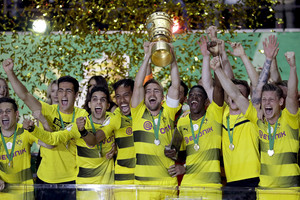 Vokietijos futbolo taurė iškeliavo į Dortmundą