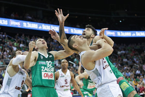 Pirmajame LKL finalo mūšyje „Žalgiris“ sunkiai nustūmė „Lietkabelį“