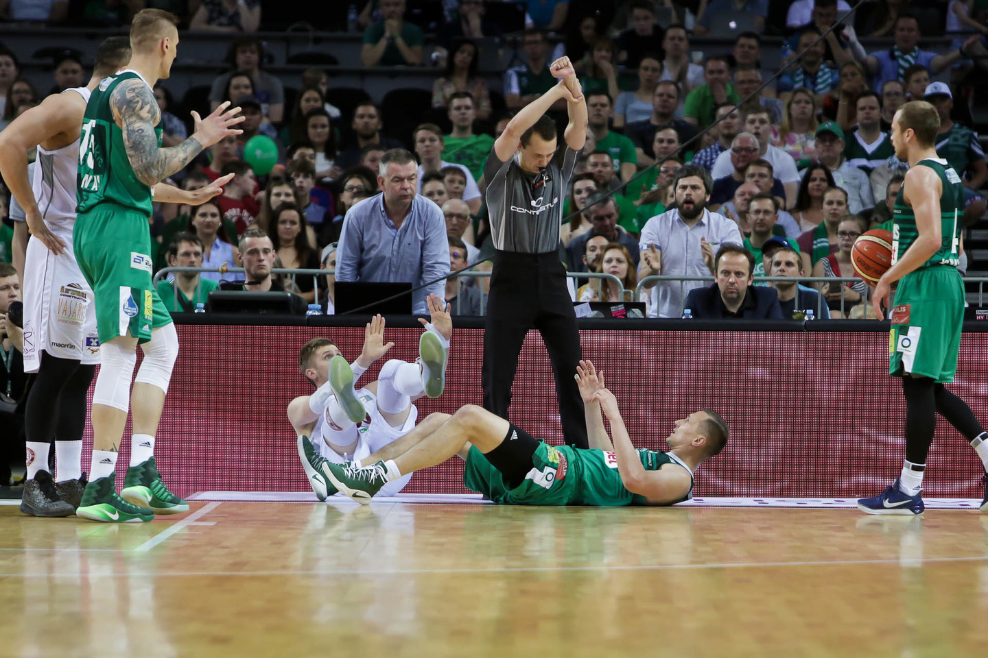 LKL finalo rungtynės Kaune.<br> G.Bitvinsko nuotr.