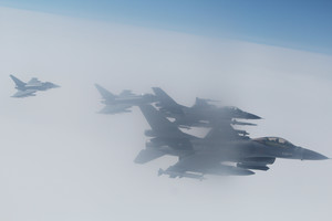 Praėjusi savaitė NATO oro policiją vykdantiems kariams buvo darbinga