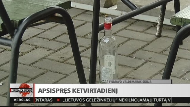 Alkoholio draudimai jaunimui nebaisūs