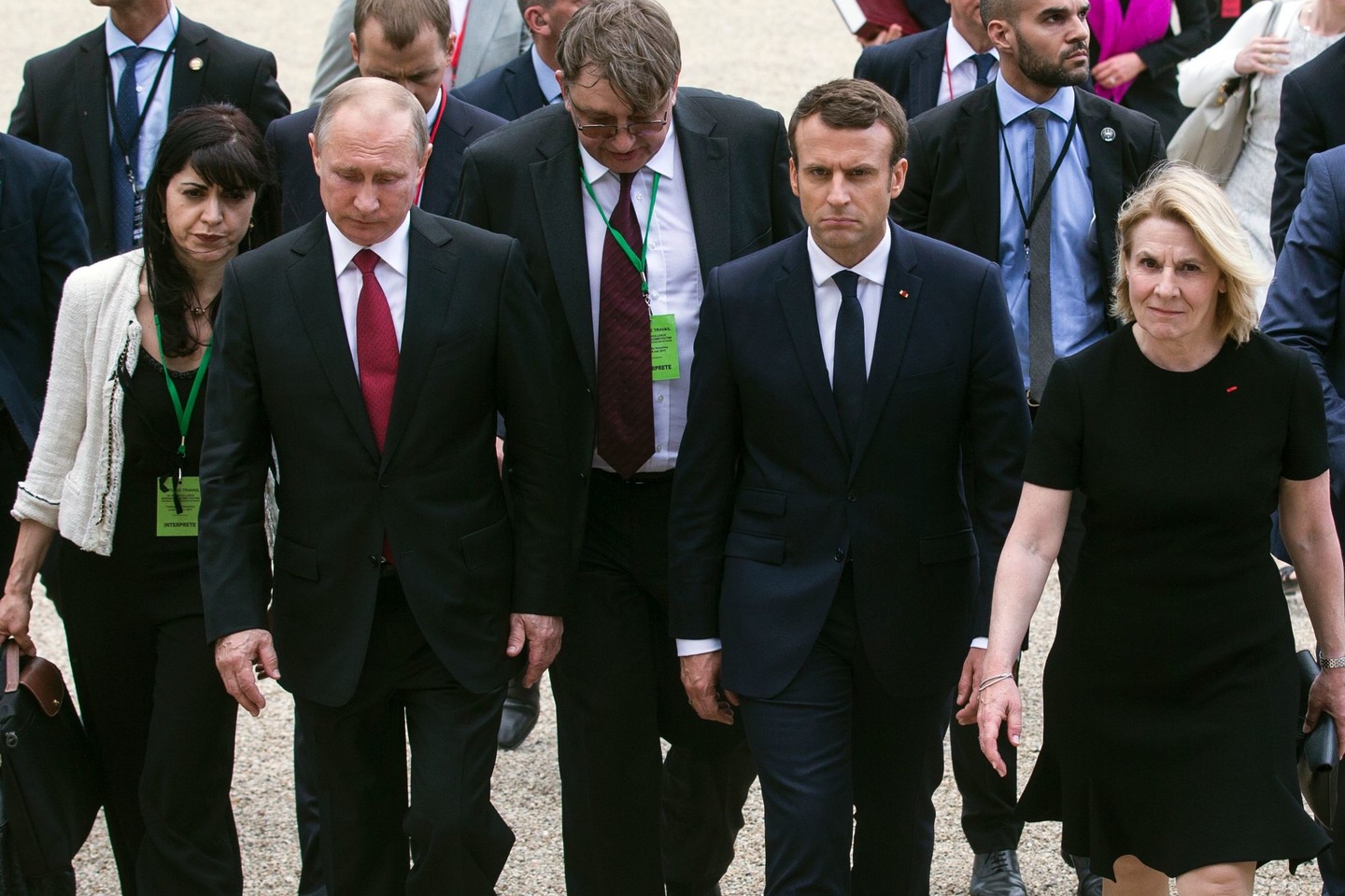 V.Putinas apsilankė Prancūzijoje.<br> AFP/Scanpix nuotr.