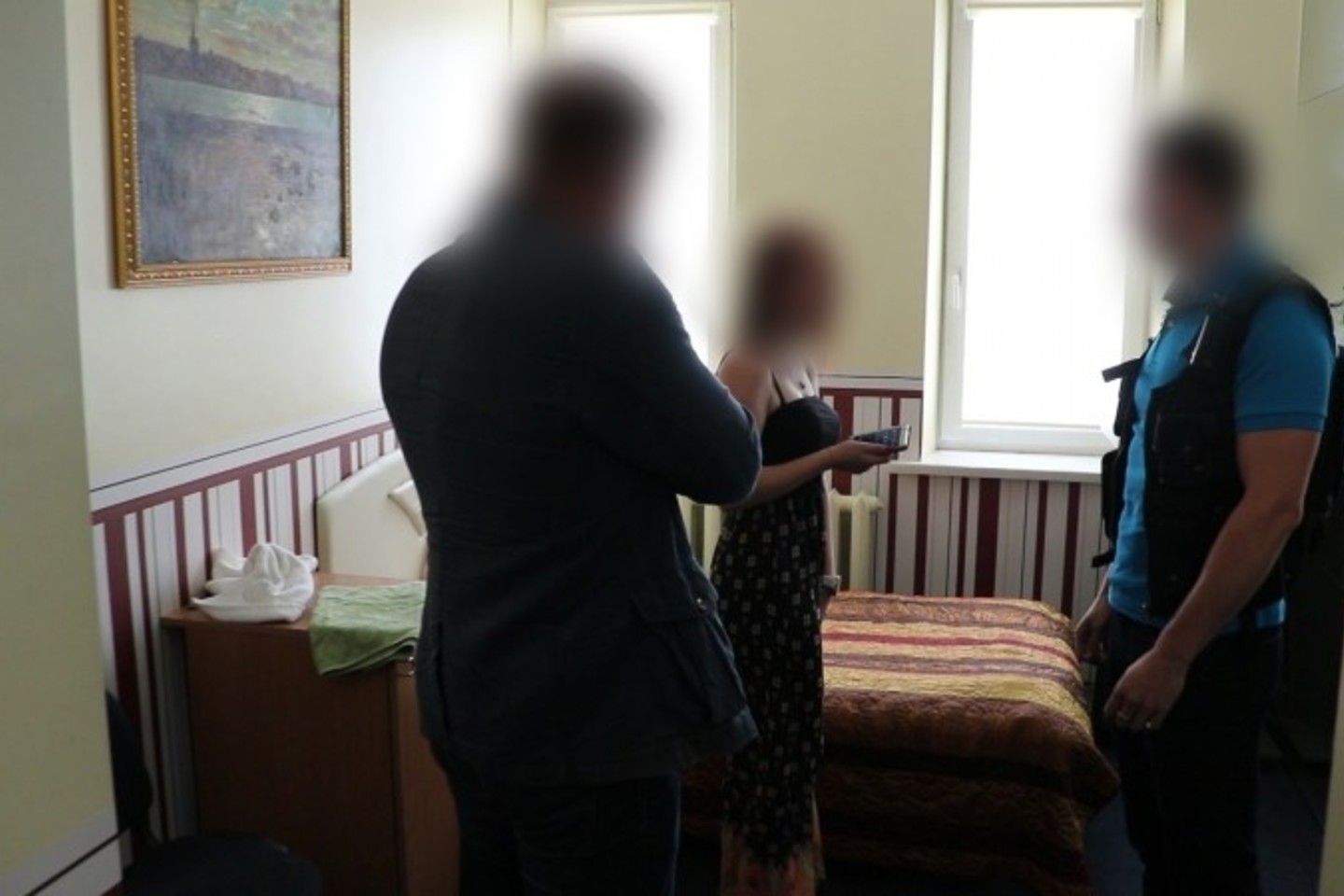 Aptikta prostitucija užsiimanti nepilnametė.<br> Šiaulių apskrities VPK nuotr.