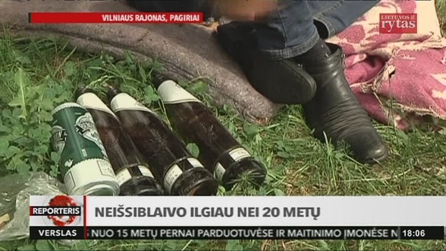 Neįtikinama: vyras neišsiblaivo jau daugiau nei 20 metų