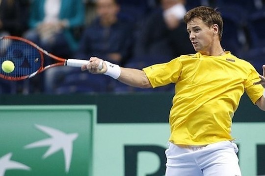 Ričardas Berankis Prancūzijoje staigmenos nepateikė