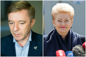 Apsilankęs S.Daukanto aikštėje Ramūnas Karbauskis pakeitė savo nuomonę dėl alkoholio