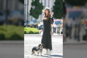 Justė Pinkevičienė pasiryžo šią vasarą įsigyti daugiau ilgesnių suknelių