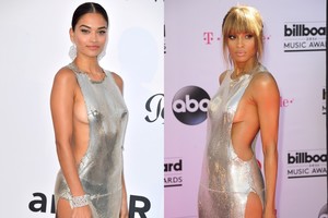 Dvi garsenybės pasirinko tą pačią suknelę: kuriai tiko labiau?