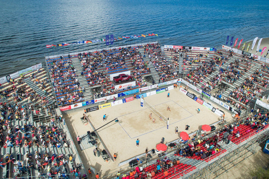 Europos paplūdimio tinklinio čempionato finalas šiemet vyks Jūrmaloje