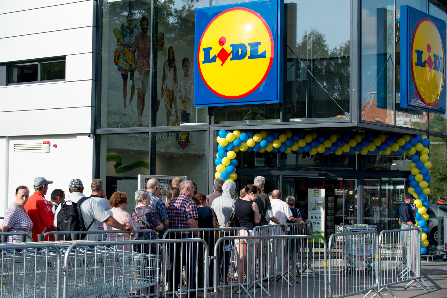 Pirmoji "Lidl" parduotuvė atidaryta prieš metus