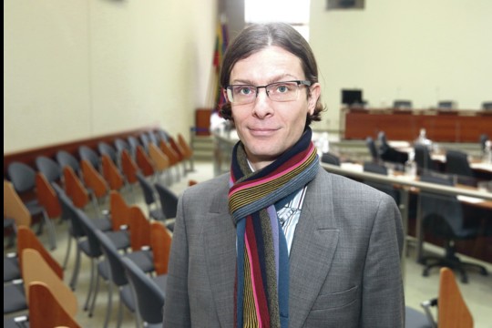 Vilniaus tarybos narys britas posėdžių salėje pasijuto nesaugus