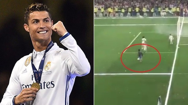 Cristiano Ronaldo sūnus pribloškė pasaulį – kamuolį valdė tarsi tėvas