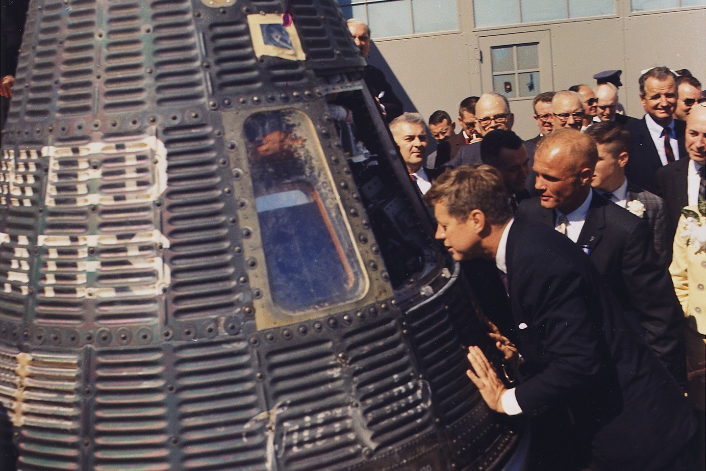  J.F.Kennedy sužavėjo amerikiečius savo noru žvelgti į ateitį ir užkariauti kosmosą. <br>AP nuotr.