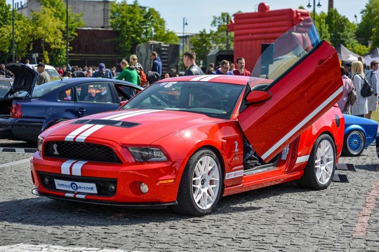 „Memel Motor Fest“ šventėje – įspūdingo garso „Ford Shelby GT500“