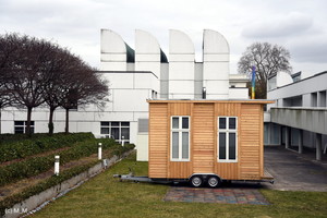  Tik pažiūrėkite,  6,4 kv. metro ploto namas –  Europoje jie sparčiai populiarėja