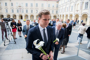 Prie Roko Žilinsko urnos – bendražygių mintys apie lemtį: „Nuo likimo nepabėgsi“