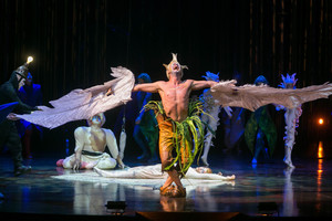 Į Vilnių grįžęs populiarusis cirkas „Cirque du Soleil“ žiūrovus užbūrė magišku pasirodymu