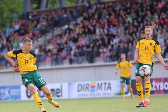 Fantastiški Lietuvos U-21 rinktinės įvarčiai į Farerų salų vartus