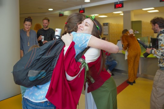 Kauno klinikose surengta kasmetinė Apsikabinimų dienos šventė