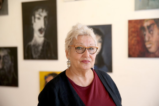 Dailininkės drobėse – Elvis Presley, Freddie Mercury ir sena Brigitte Bardot