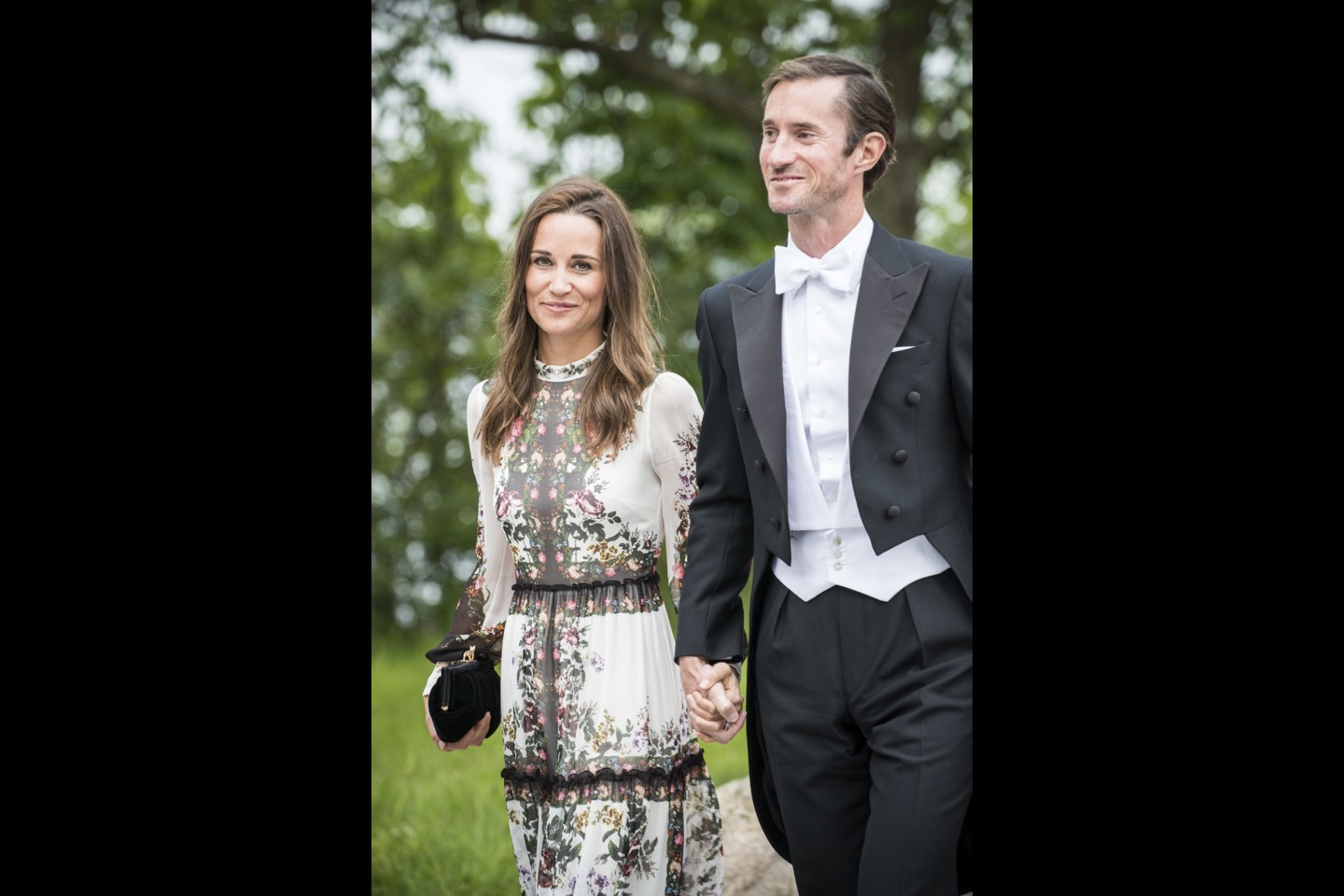  Pippa Middleton su vyru Jamesu Mathewsu.<br> VidaPress nuotr.
