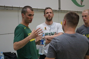 Lietuvos jaunimo rinktinė susirinko į pirmąją stovyklą