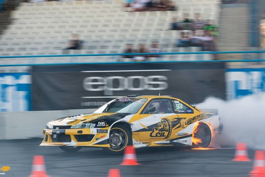 Europos „drifto“ čempionate lietuviai susirungė su geriausiais žemyno sportininkais