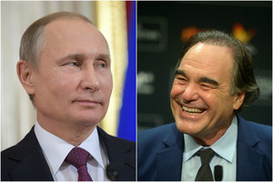 Oliveris Stone'o interviu su Rusijos prezidentu sukėlė amerikiečių nepasitenkinimą