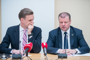 Gabrielius Landsbergis dūrė Sauliui Skverneliui: jūs tolstate nuo realybės