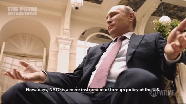 Vladimiras Putinas pareiškė, kad visos NATO narės yra JAV vasalės