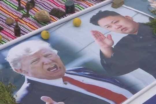 Peru šamanai surengė ritualą, kuris esą įpūs sveiko proto pasaulio lyderiams