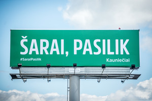 Kauniečių žinutė Šarūnui Jasikevičiui: „Šarai, pasilik“