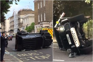 Didelis visureigis - saugiau? Prabangaus „Mercedes“ visureigio ir „Prius“ avarija atskleidė tiesą