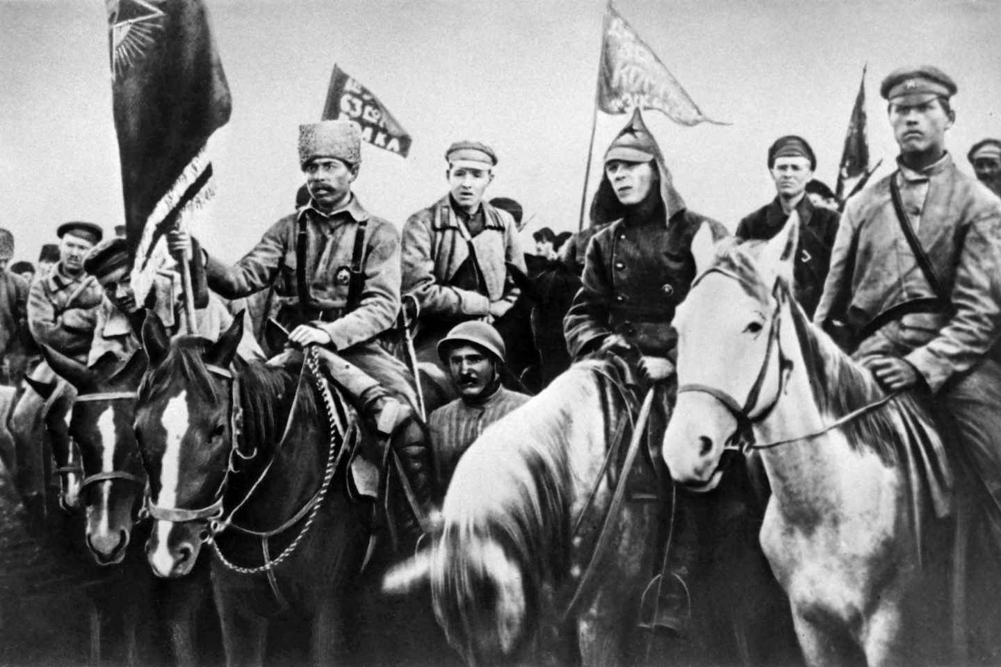 Semiono Budiono vadovaujama Raudonosios armijos kavalerija 1920 metais.<br> Skanpix/RIA nuotr.