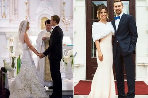 Krepšininko Deivido Dulkio žmona gerbėjus nudžiugino dar nematytais vestuvių kadrais