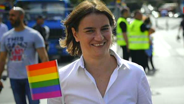 Serbijos premjere paskirta atvirai homoseksualumą deklaruojanti politikė