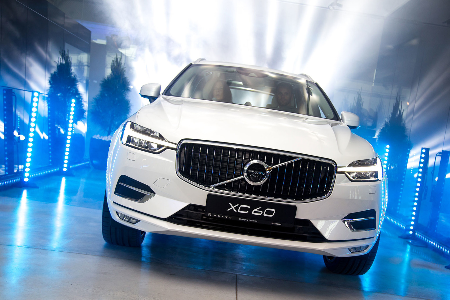 Vilniuje pristatytas naujasis „Volvo XC60“.<br> Organizatorių nuotr.