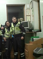 Patvirtinta: Dotnuvos avarijoje dalyvavo patrulių pora, abu spruko, palikę auką be sąmonės