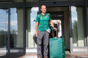 Penkiakovininkas Justinas Kinderis po 8 mėnesių Pietų Korėjoje grįžo į Lietuvą