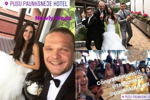 Palangoje – prabangios ir itin slaptos Arvydo Sabonio sūnaus Tautvydo ir jo išrinktosios vestuvės