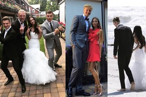 Tautvydo Sabonio vestuvėse ypatingą žavesį skleidė Mindaugo Kuzminsko sužadėtinė