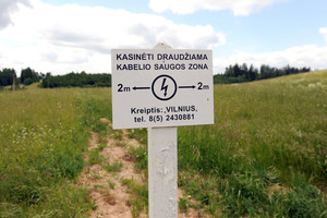 Už nukirstus dujotiekius ar elektros kabelius – griežtos bausmės