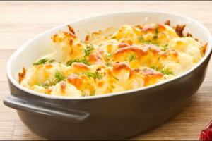 Kalafiorų ir sūrio apkepas: trys viena už kitą puikesnės versijos